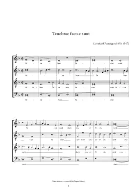 Tenebrae factae sunt