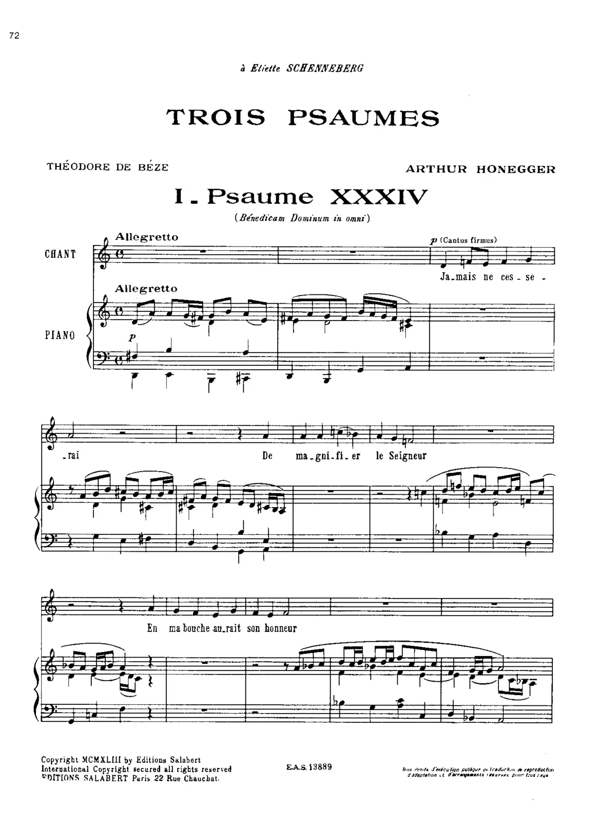 3 Psaumes - Page 1