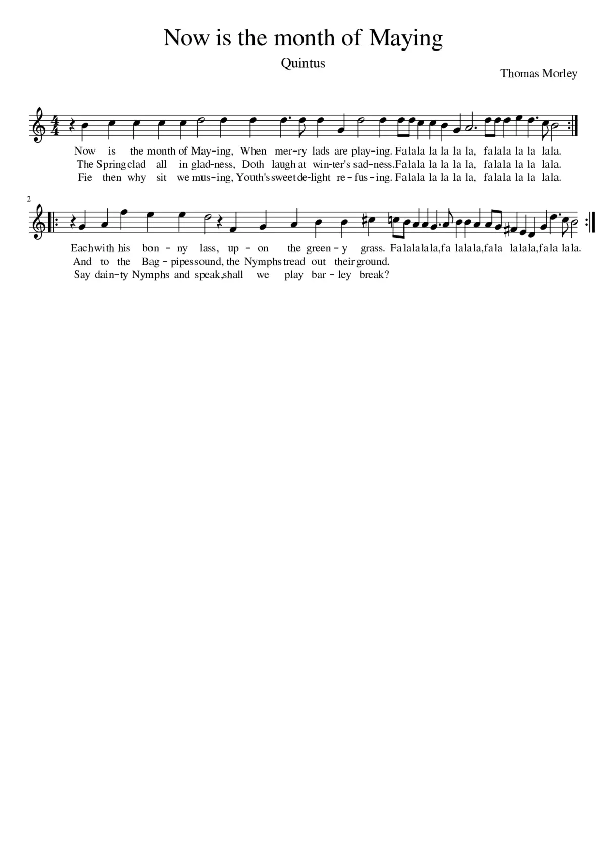 Now is the Month of Maying - Page 1