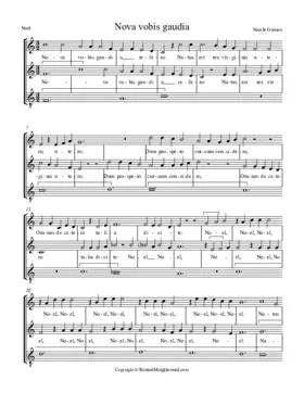 Nova vobis gaudia