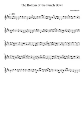 The Bottom of the Punch Bowl