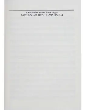 Lumen ad revelationem