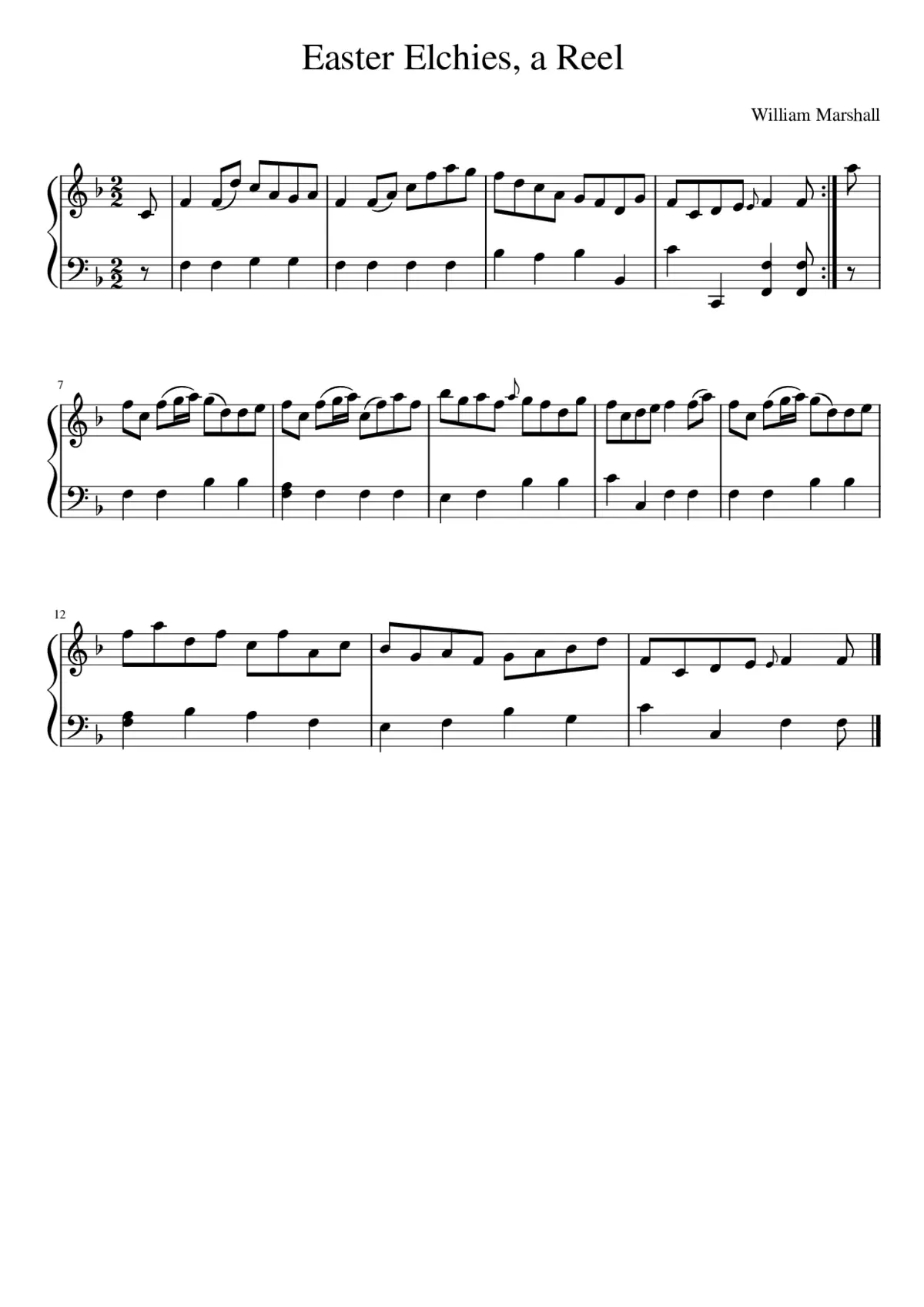 Easter Elchies a Reel - Page 1