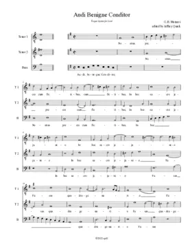 Audi benigne conditor