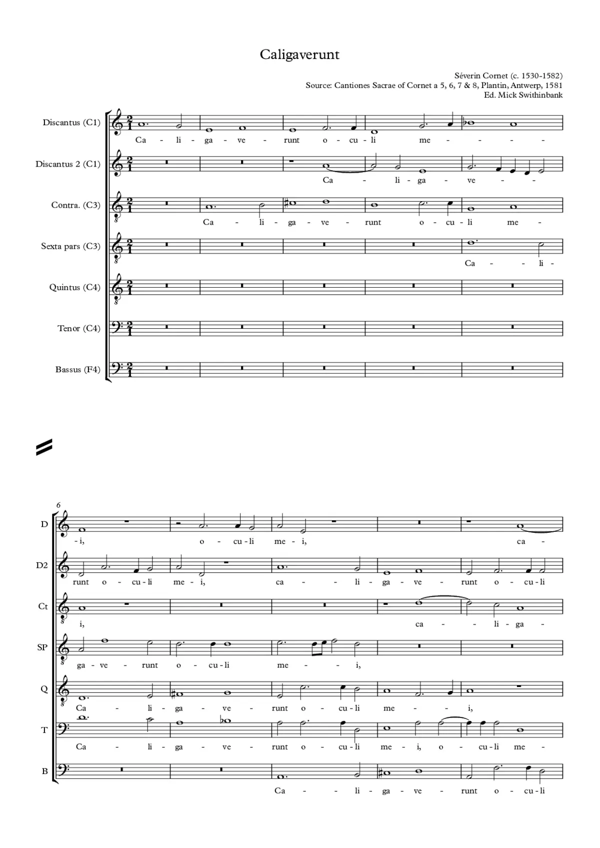 Caligaverunt - Page 1