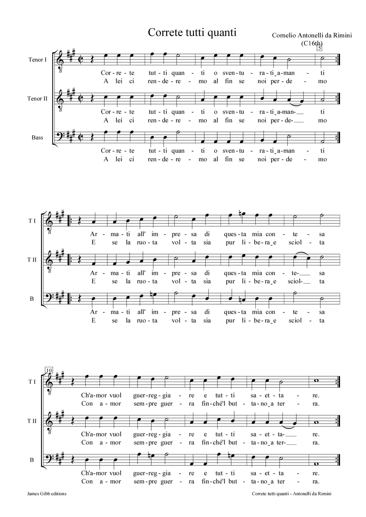 Correte tutti quanti - Page 1
