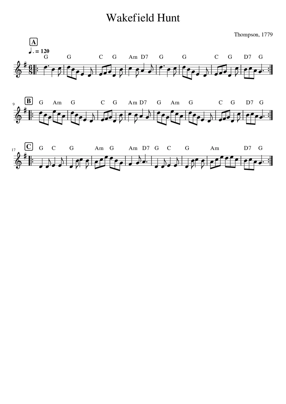 Wakefield Hunt - Page 1