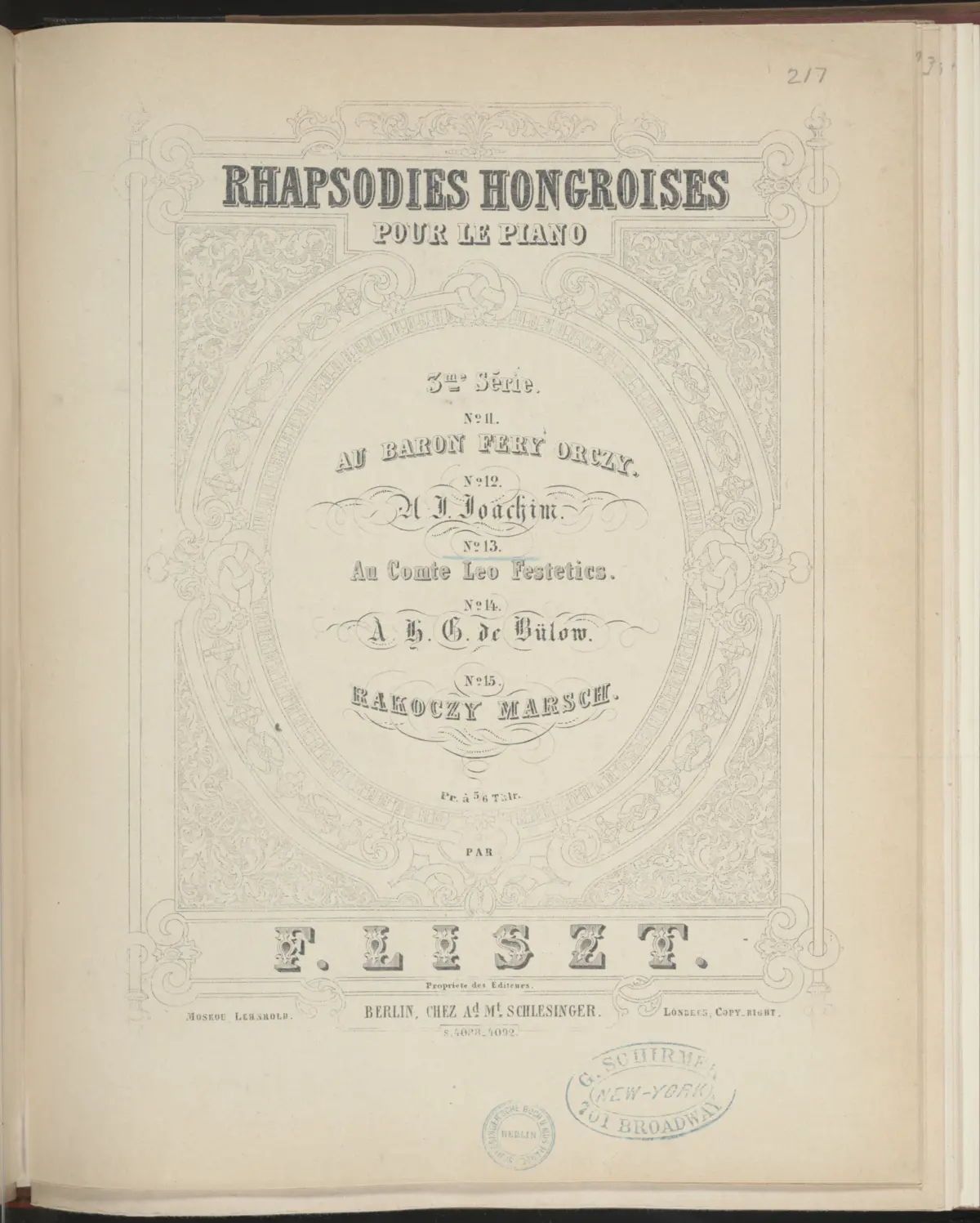 Hungarian Rhapsody No.13 - Page 1