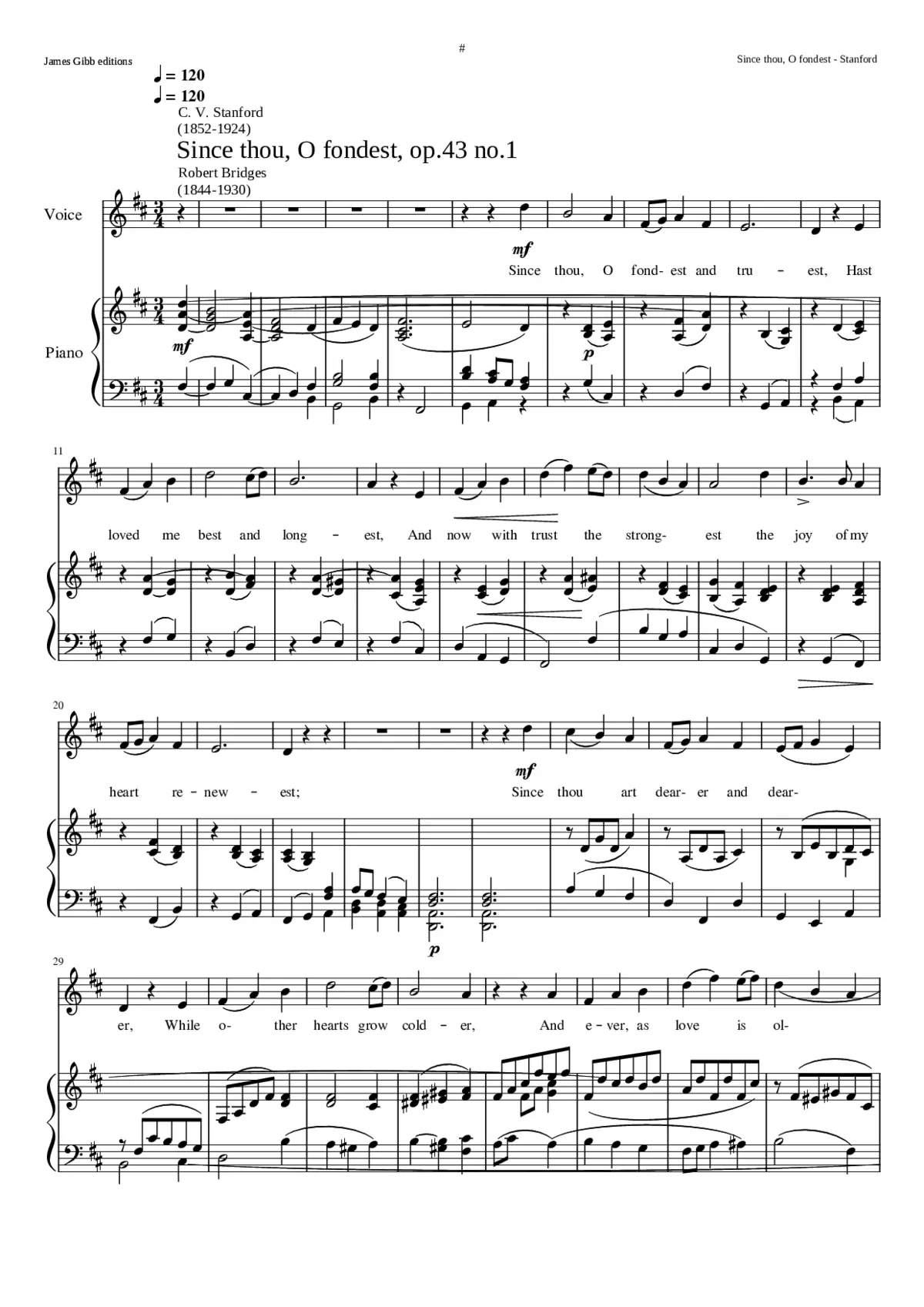 Since thou O fondest - Page 1