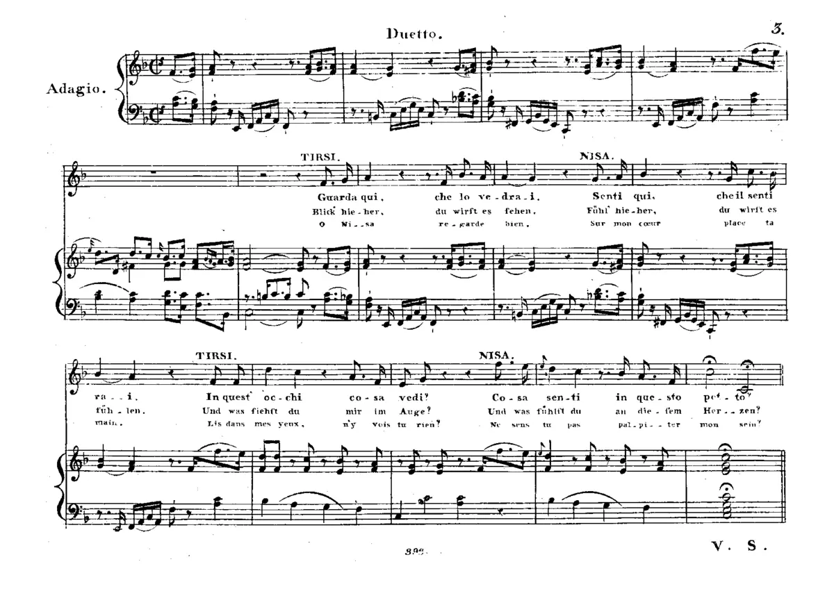 Guarda qui, che lo vedrai, Hob.XXVa:1 - Page 1