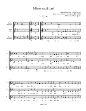 Missa sexti toni