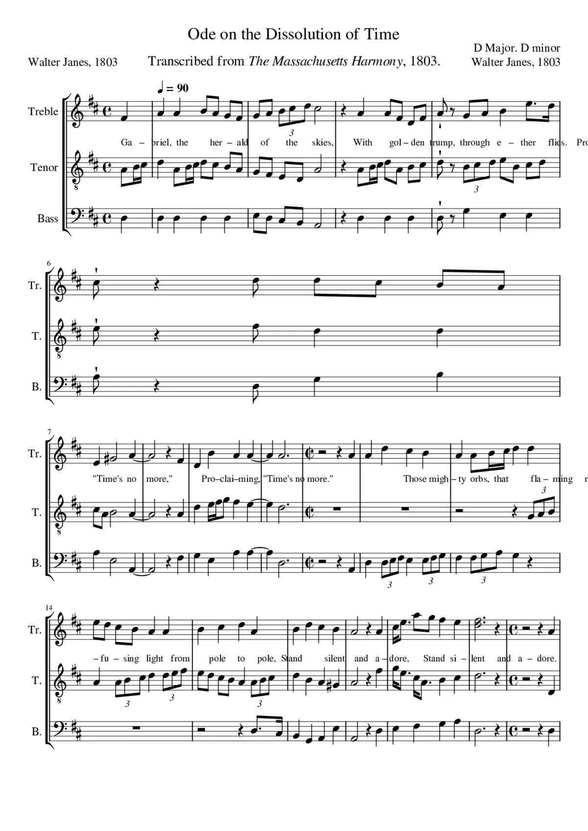 Ode on the Dissolution of Time - Page 1