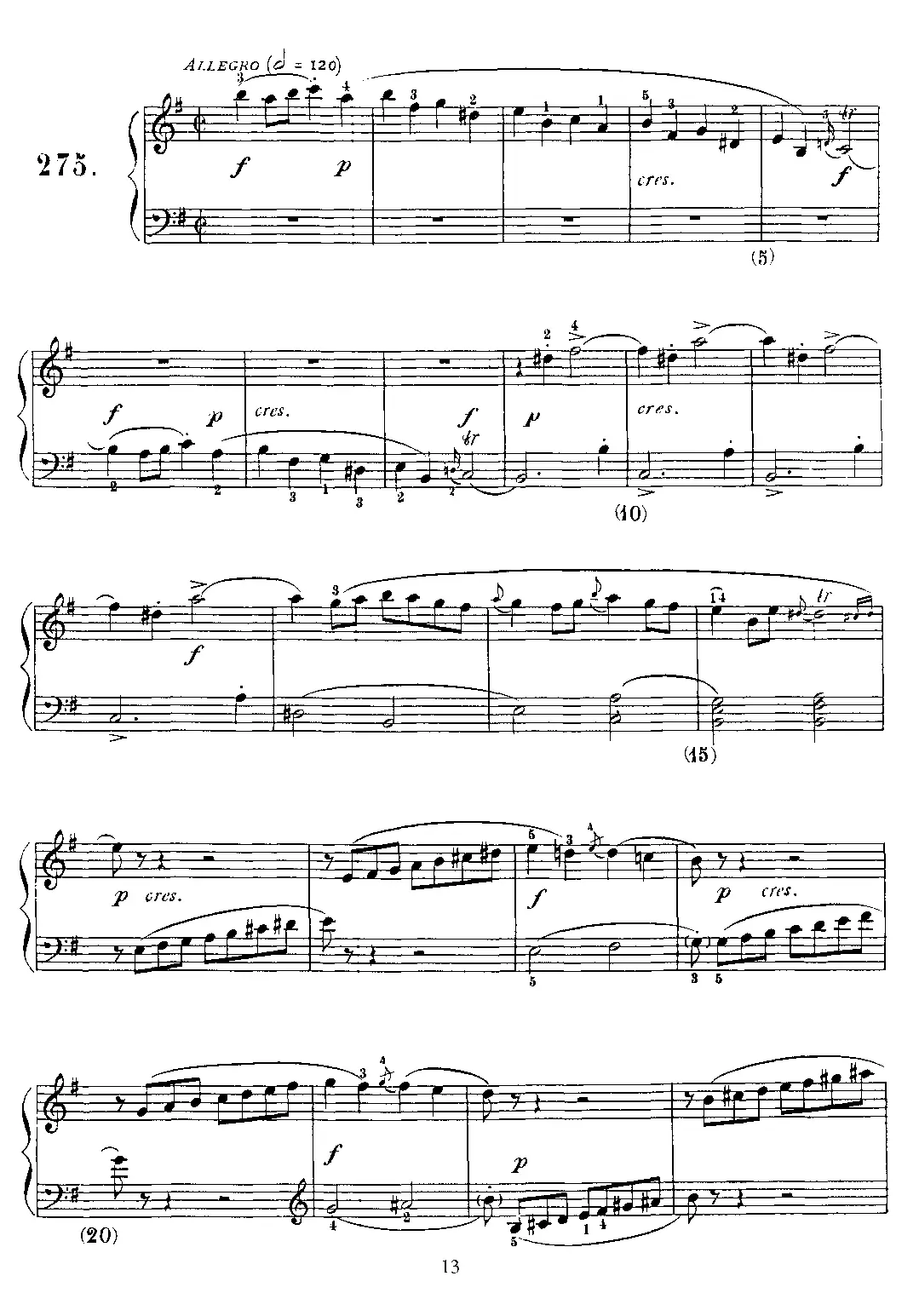 Keyboard Sonata in E minor - Page 1