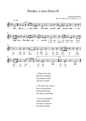 Perdão, ó meu Deus II