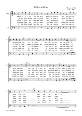 White as lilies was her face