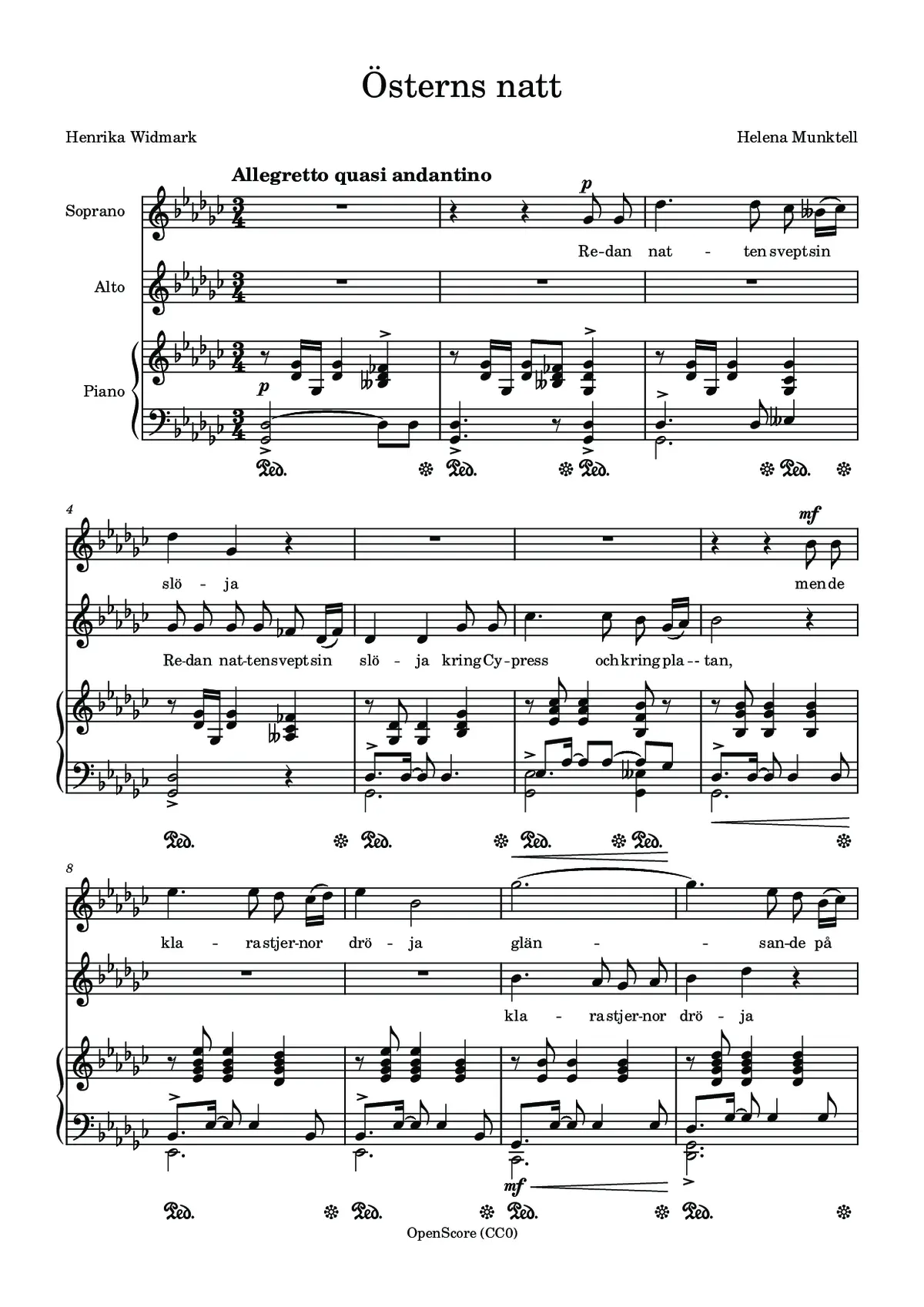 Österns natt - Page 1