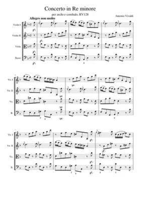 Concerto for Strings in D minor RV 128