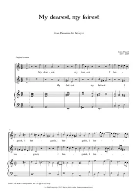 My dearest, my fairest