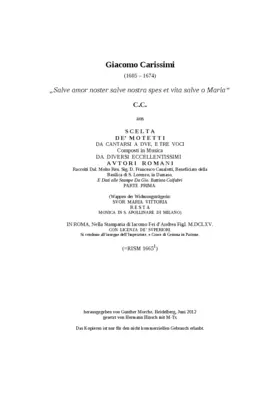 Salve amor noster salve nostra spes et vita salve o Maria