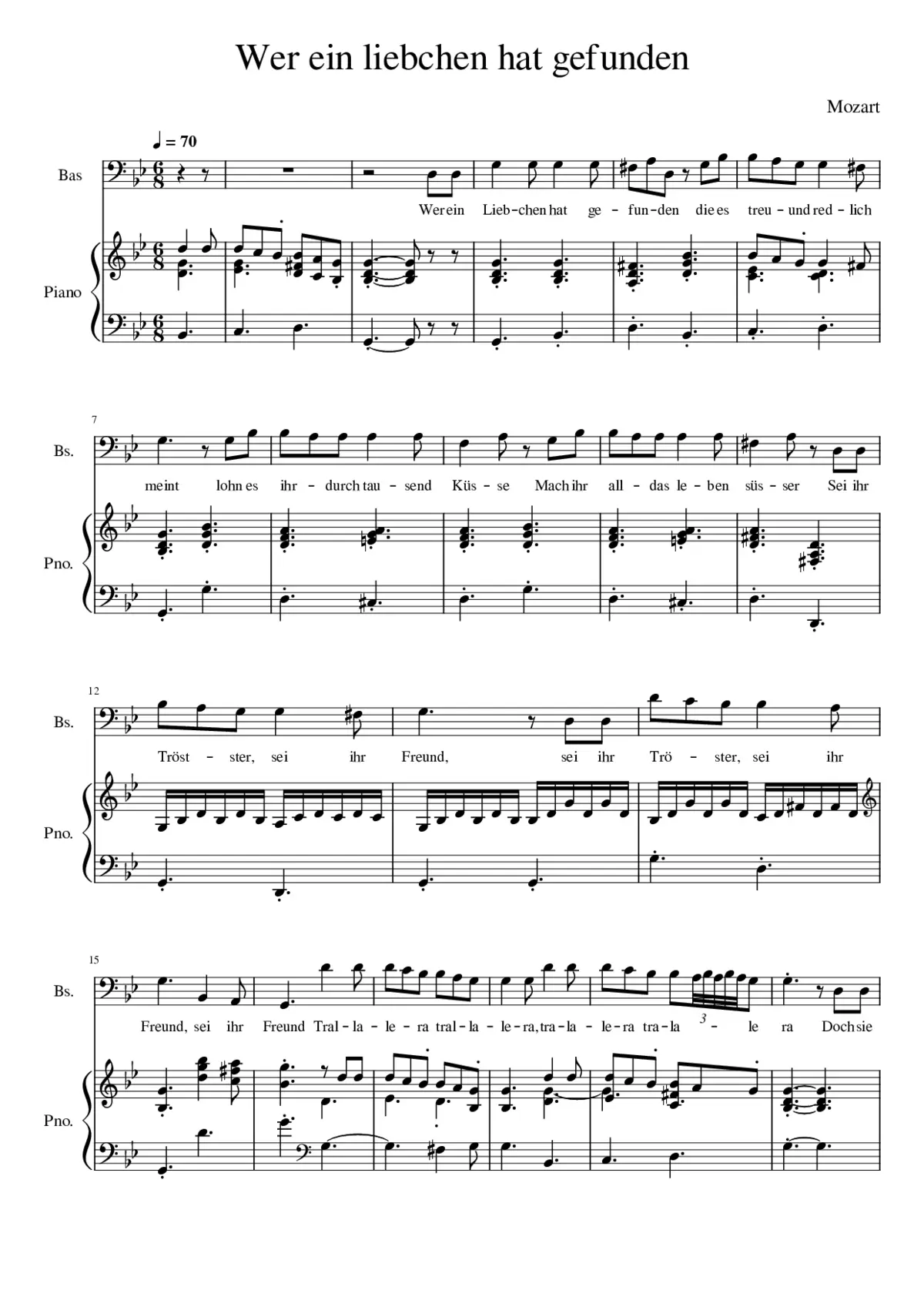 Die Entführung aus dem Serail K.384 - Page 1