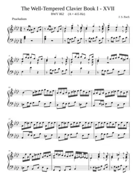 Prelude and Fugue in A-flat major BWV 862