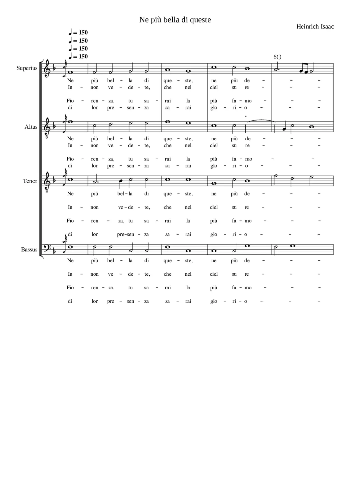 Ne piu bella di queste - Page 1