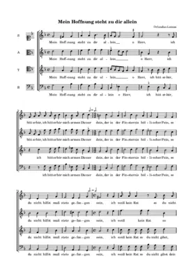 Mein Hoffnung steht zu dir allein