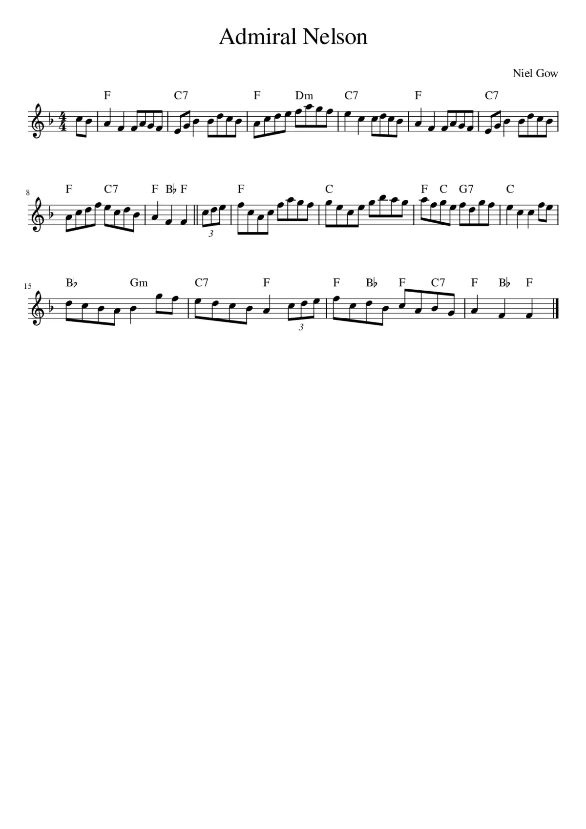 Admiral Nelson - Page 1