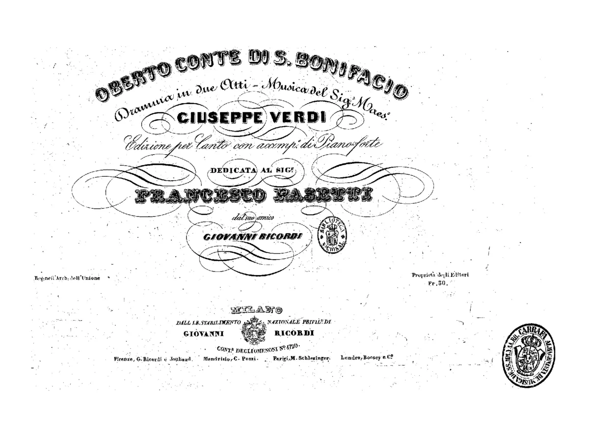 Oberto, Conte di San Bonifacio - Page 1