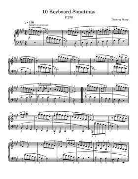 10 Keyboard Sonatinas