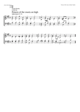 Princes of the courts on high