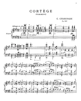 Cortège (fragment), Op.143
