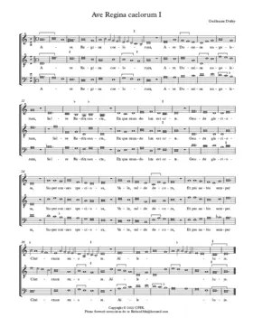 Ave Regina coelorum I
