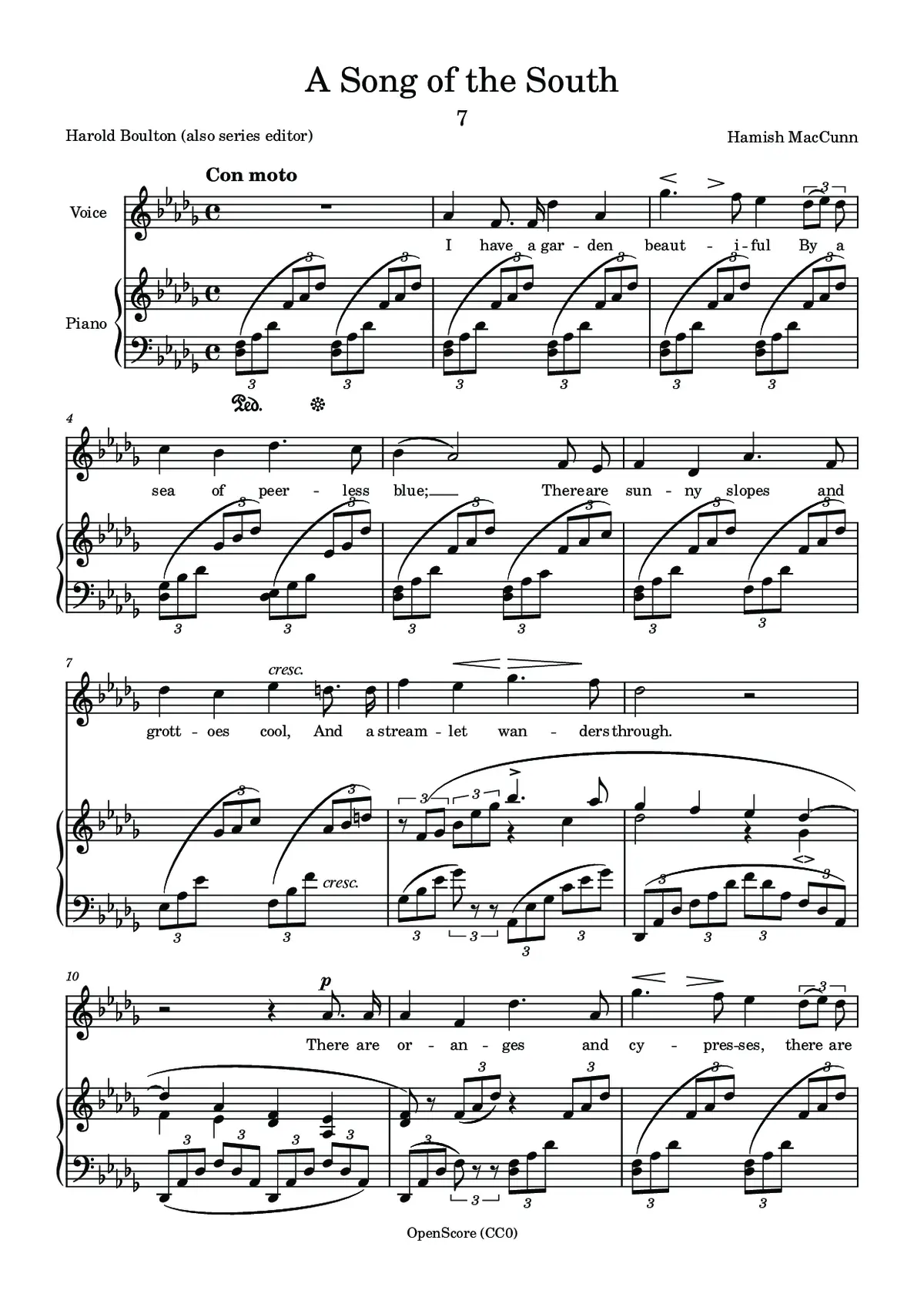 A Song of the South - Page 1