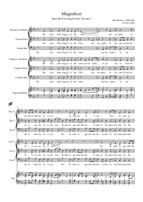 Service for Men in 3 parts