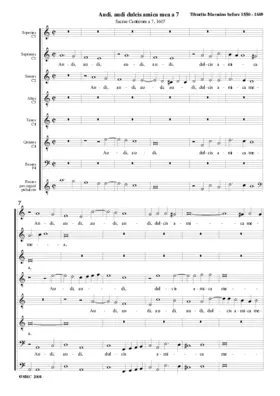 Audi, audi dulcis amica mea a 7