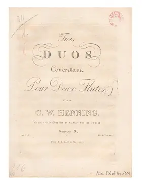 3 Duos Concertants