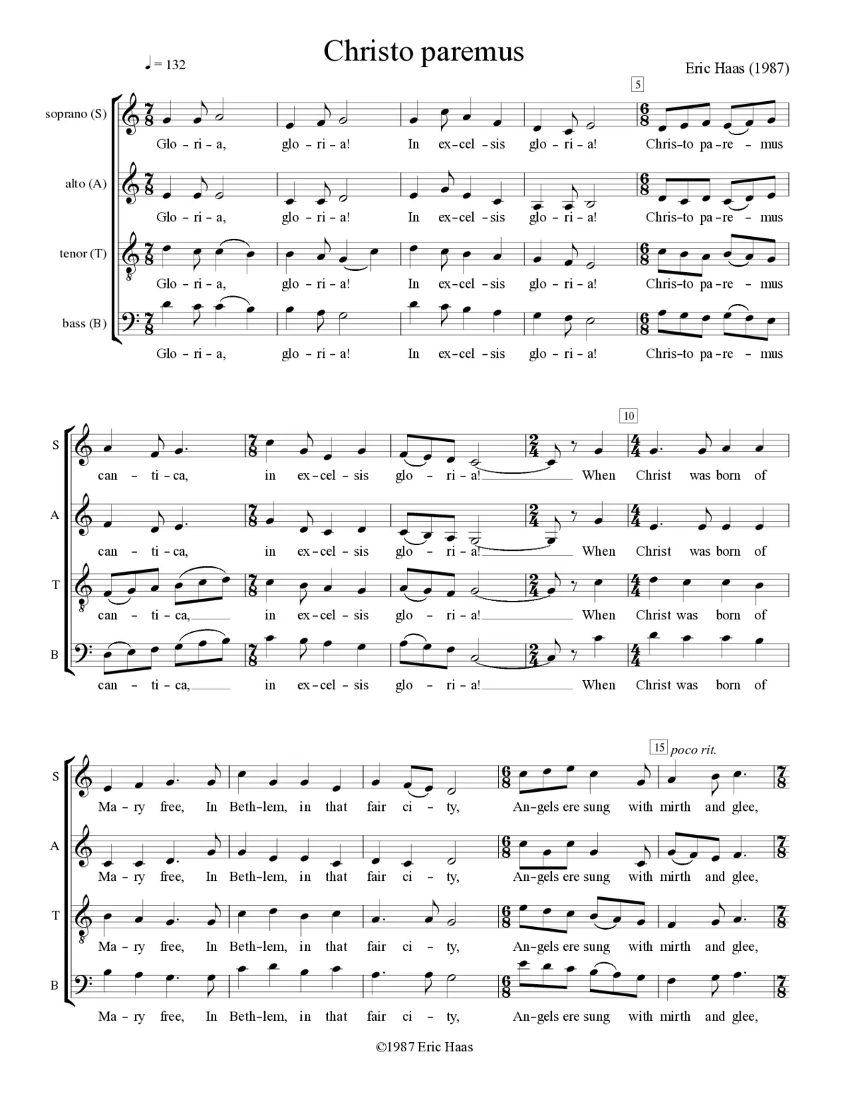 Christo paremus - Page 1