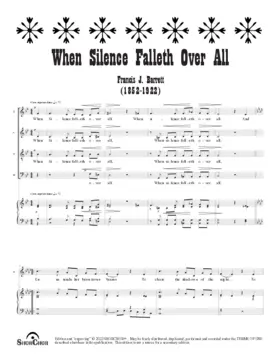 When Silence falleth over all