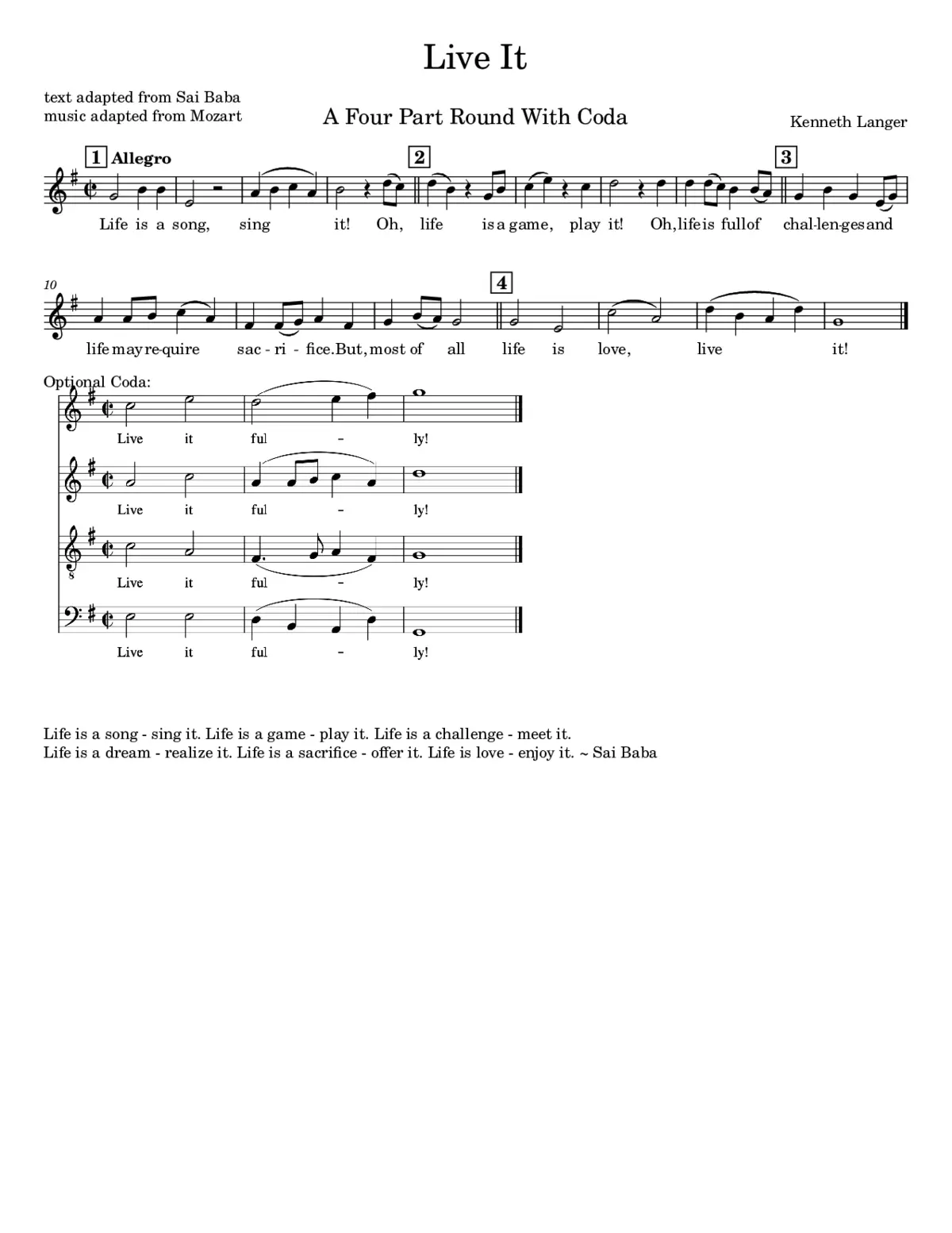 Live It - Page 1