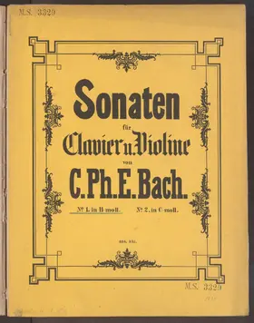 Violin Sonata in B minor