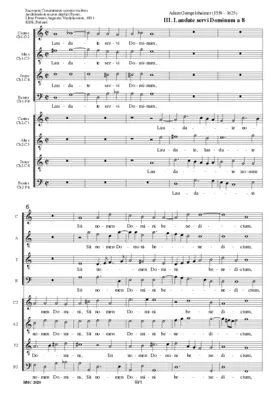 Laudate servi Dominum
