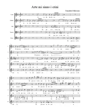 Arte mi siano i crini