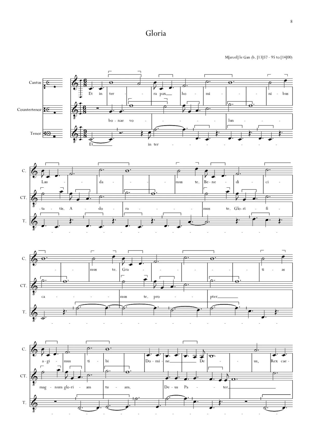 Gloria - Page 1