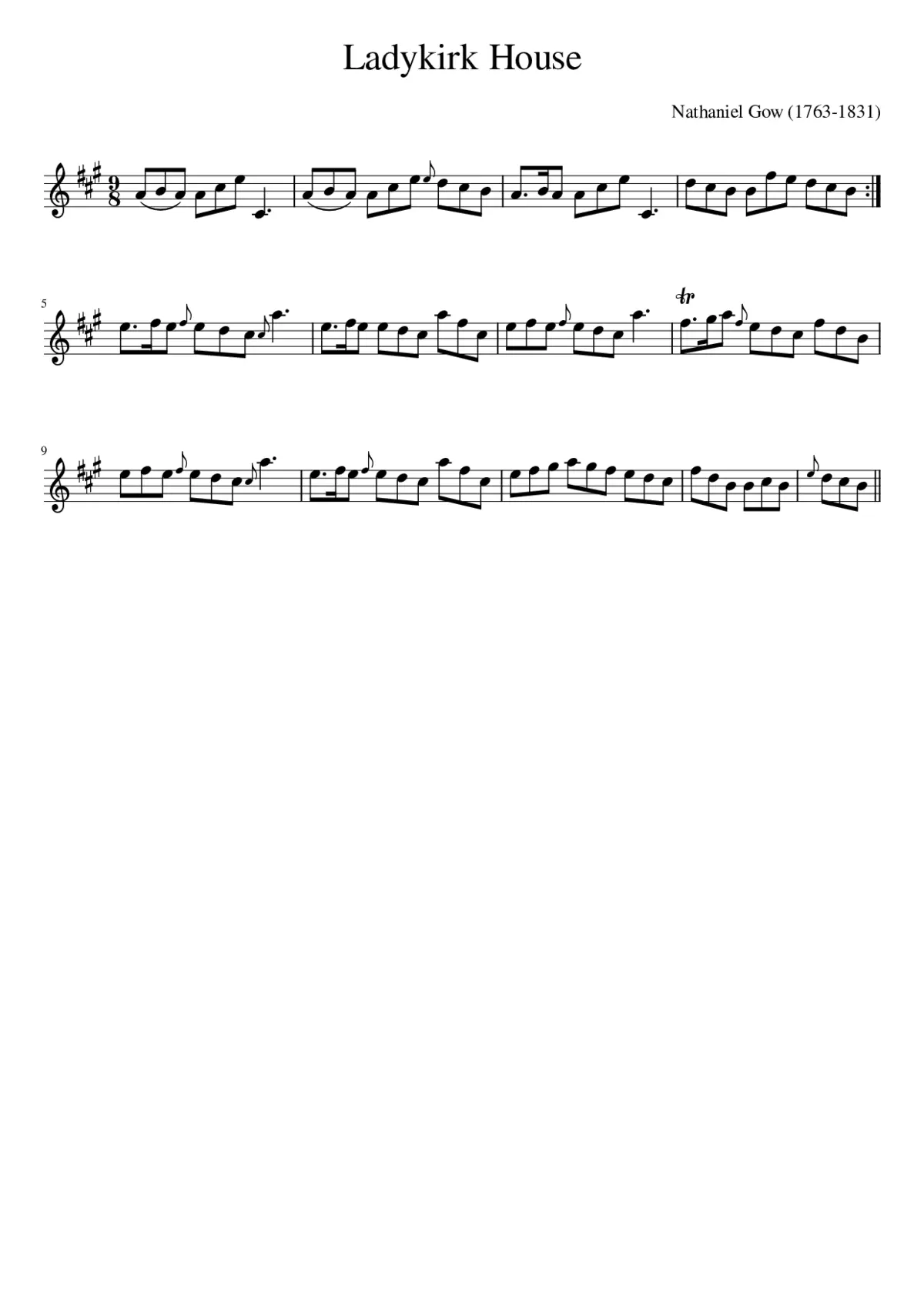 Ladykirk House - Page 1