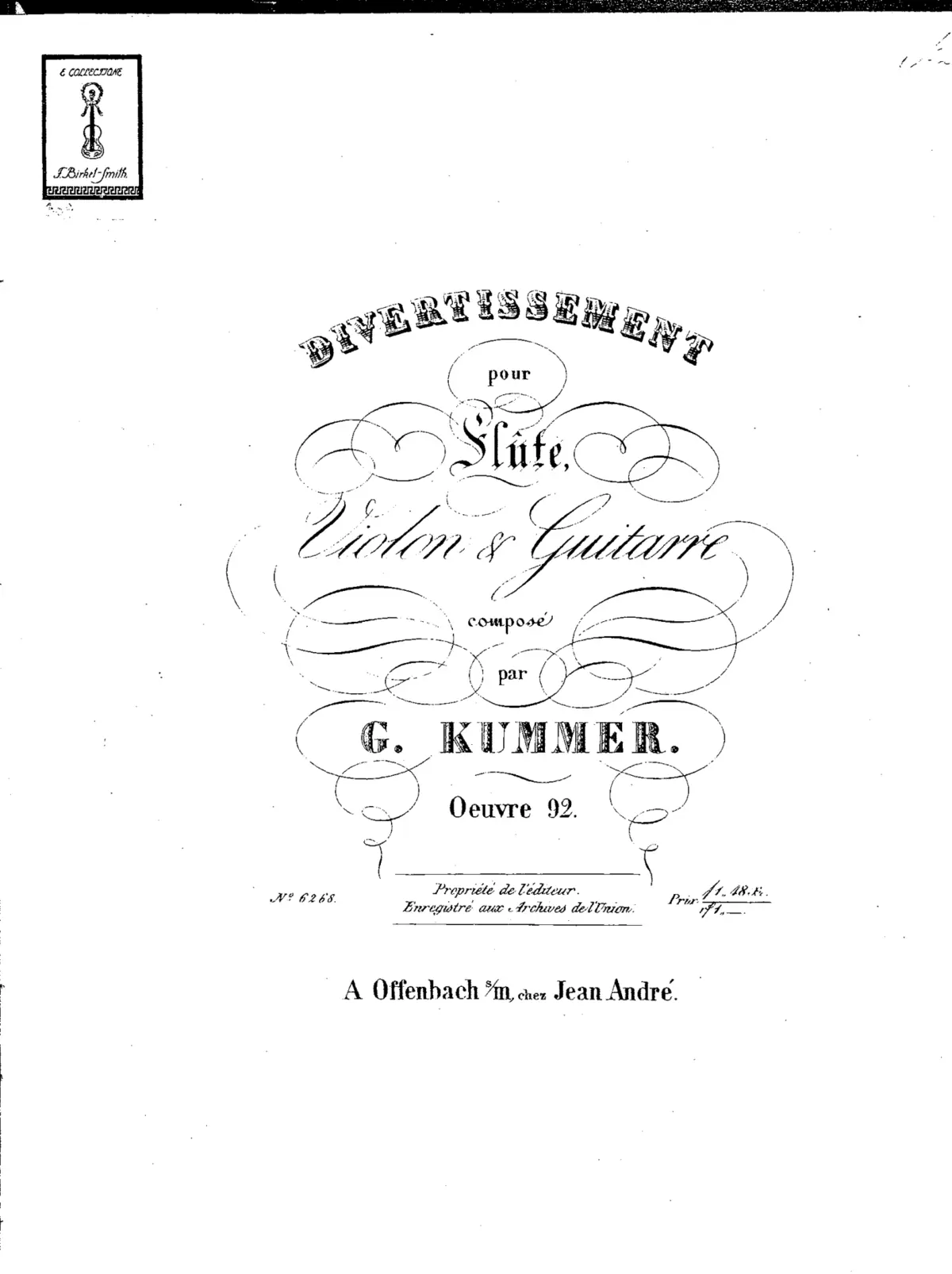 3 Divertissements - Page 1