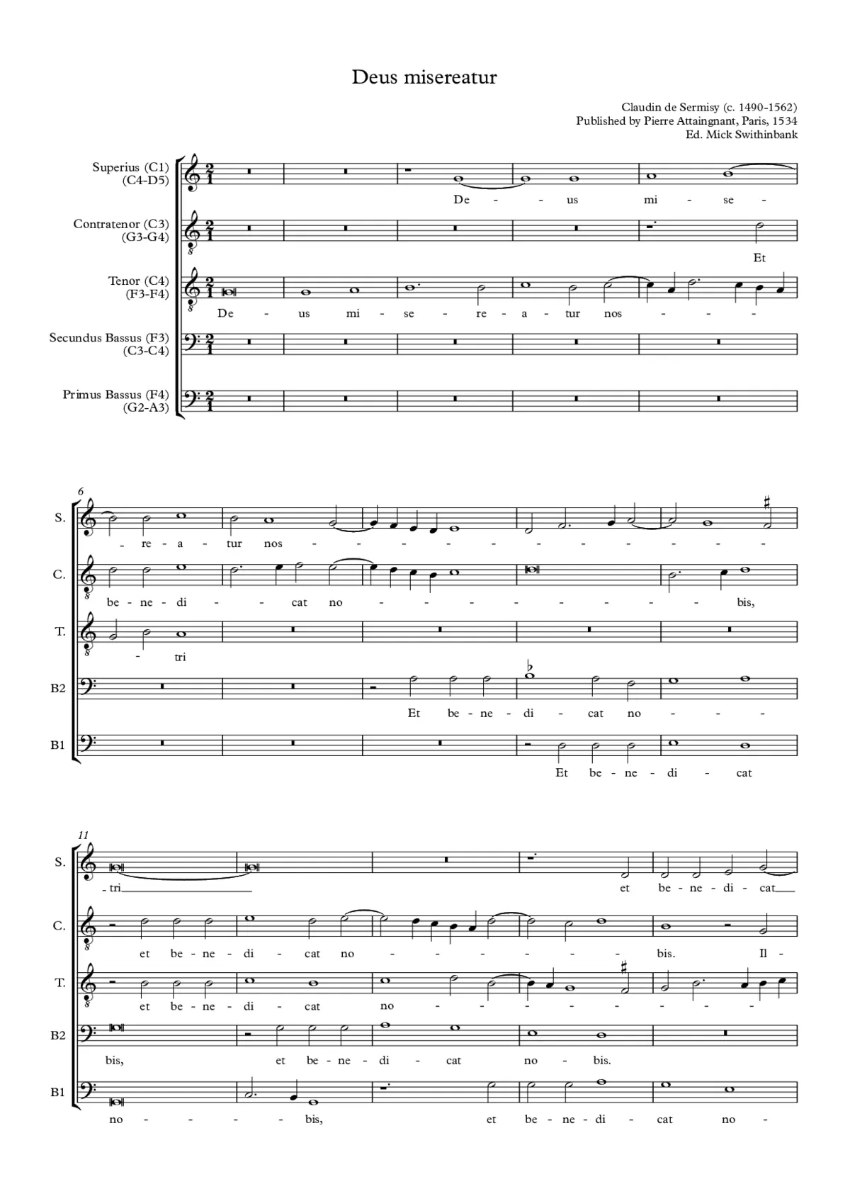 Deus misereatur - Page 1