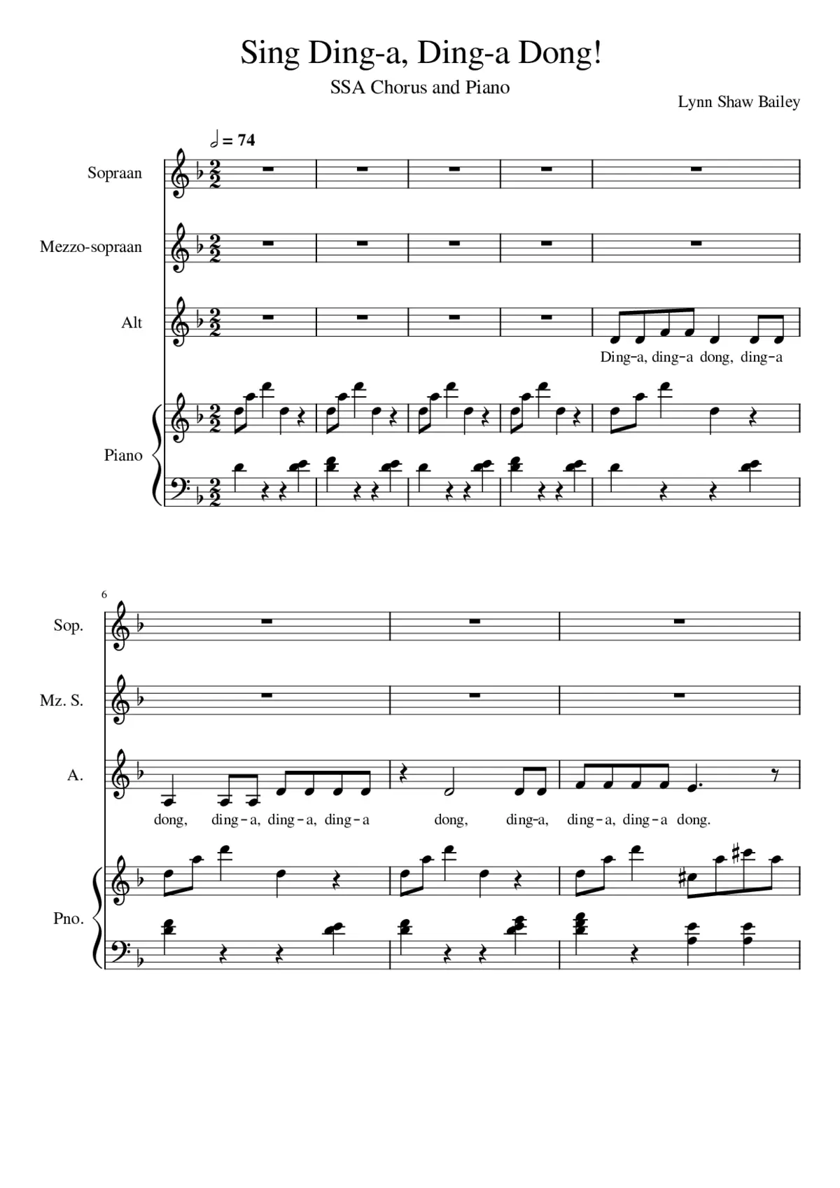 3 Préludes - Page 1