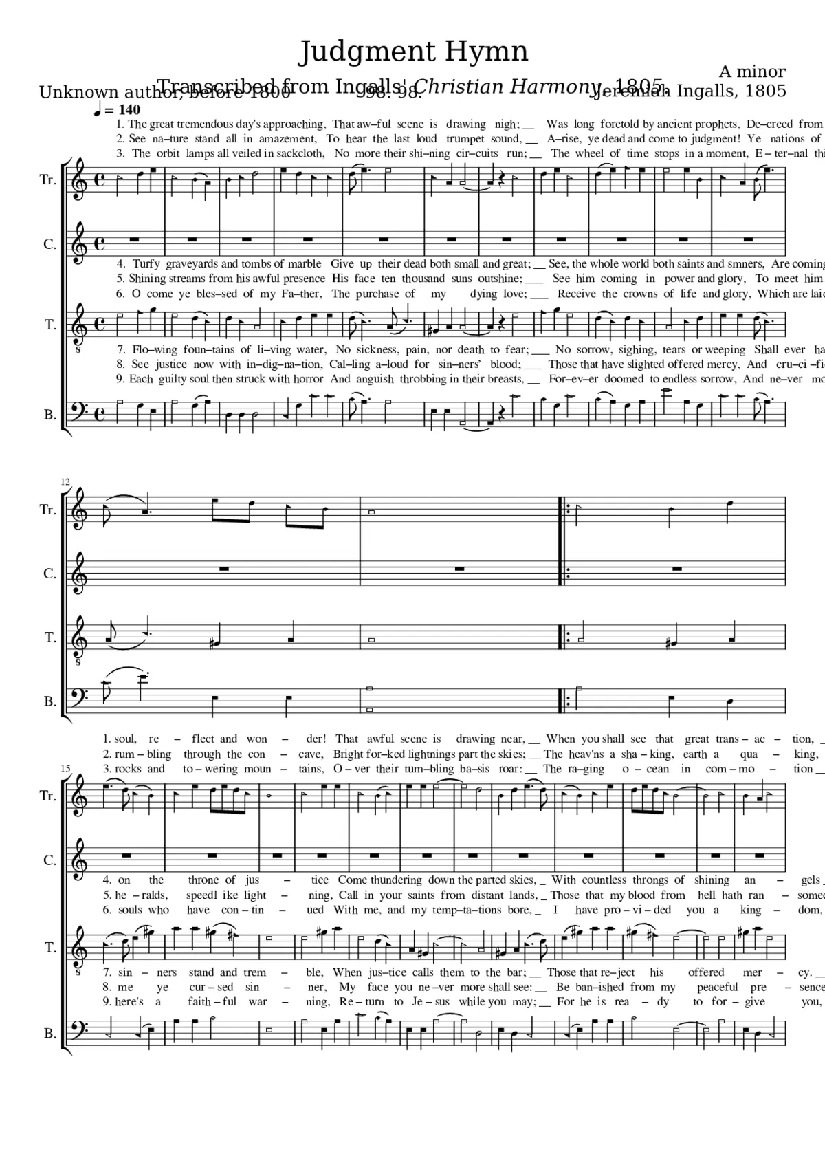 Judgment Hymn - Page 1