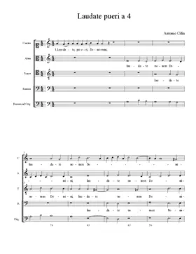 Laudate pueri a 4